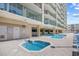 Community pool area with multiple pools, lounge chairs, and easy beach access at 3805 S Ocean Blvd. # 503, North Myrtle Beach, SC 29582