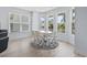 Bright dining area featuring natural light and a white table set at 400 Elizabeth Dr., Murrells Inlet, SC 29576