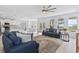 Open concept living room with view of the kitchen and dining area at 400 Elizabeth Dr., Murrells Inlet, SC 29576