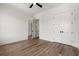 Bedroom featuring hardwood flooring and a large closet at 434 Harbour View Dr., Myrtle Beach, SC 29579