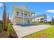 Stunning home exterior featuring a refreshing pool and outdoor entertainment area at 434 Harbour View Dr., Myrtle Beach, SC 29579