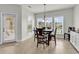 Bright dining area with large windows and a table perfect for Gathering gatherings at 4548 Marshwood Dr., Myrtle Beach, SC 29579