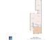 Detailed floor plan showing layout of the first floor including living room, kitchen, dining area, bathroom and bedroom at 636 Pistoia Ln. # 636, Myrtle Beach, SC 29579