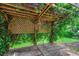 Relaxing outdoor patio featuring a vine-covered pergola for shade and ambiance at 638 Hatteras River Rd., Myrtle Beach, SC 29588