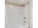 Clean shower stall with white surround and updated fixtures for a refreshing experience at 7100 N Ocean Blvd. N # 1011, Myrtle Beach, SC 29572