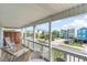Inviting balcony with views of the surrounding community at 712A Ocean Blvd. S, Surfside Beach, SC 29575