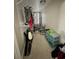 Walk-in closet with ample storage space and a window with curtains at 755 Burcale Rd. # G4, Myrtle Beach, SC 29579