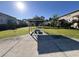 Outdoor common area featuring picnic tables at 755 Burcale Rd. # G4, Myrtle Beach, SC 29579