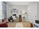 Well-lit home office with a desk, chair, and stylish decor at 779 Salerno Circle # A, Myrtle Beach, SC 29579