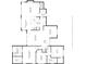 Detailed floor plan showcasing the layout of the home with dimensions for rooms like living room, and bedrooms at 86 Black River Rd., Myrtle Beach, SC 29588
