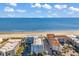 An aerial view of the condo complex shows the complex, its beach access, and amenities at 9581 Shore Dr. # 127, Myrtle Beach, SC 29572