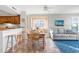Comfortable living space with open layout, tile flooring, and easy access to kitchen and natural light at 9581 Shore Dr. # 127, Myrtle Beach, SC 29572