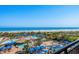Breathtaking aerial view of resort amenities, including pools, beach, and ocean at 100 North Beach Blvd. # 515, North Myrtle Beach, SC 29582