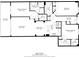 Detailed floor plan showcasing the layout of the home and the dimensions of each room at 100 North Beach Blvd. # 515, North Myrtle Beach, SC 29582