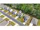 Aerial view of the home and surrounding neighborhood showcasing the community at 1020 Sennema Circle, Myrtle Beach, SC 29588