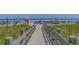 Beach access walkway with lifeguard stand and ocean views at 1058 Sea Mountain Hwy. # 9-101, North Myrtle Beach, SC 29582