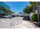 Parking lot with golf carts and palm trees at 1058 Sea Mountain Hwy. # 9-101, North Myrtle Beach, SC 29582