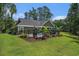 Landscaped backyard with pool and garden at 109 Obd Way, Myrtle Beach, SC 29588