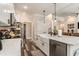Bright kitchen with stainless steel appliances and a spacious island at 109 Obd Way, Myrtle Beach, SC 29588