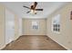 Cozy bedroom featuring wood-look flooring and a modern ceiling fan at 1107 Blue Ridge Trail, North Myrtle Beach, SC 29582