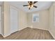 Bedroom featuring wood-look flooring, a closet, and natural light at 1107 Blue Ridge Trail, North Myrtle Beach, SC 29582
