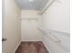 Walk-in closet featuring wire shelving that offers lots of storage space for an organized wardrobe at 1217 Cymmer Ct., Conway, SC 29527