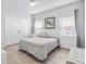 Calm and serene bedroom featuring neutral tones, plush bedding, and ample natural light creating a relaxing retreat at 122 New Paradise Way, Myrtle Beach, SC 29588