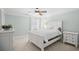 Serene bedroom with a white bed, matching bedside tables, and a calming color scheme at 1290 Prescott Circle, Myrtle Beach, SC 29577