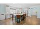 Open concept kitchen with large center island perfect for entertaining guests at 1290 Prescott Circle, Myrtle Beach, SC 29577