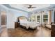 Spacious main bedroom boasts trey ceiling, large windows, and an en suite bathroom at 1290 Prescott Circle, Myrtle Beach, SC 29577
