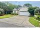 Charming single-story home with a well-manicured lawn, mature landscaping, and a two-car garage at 1504 Saint Thomas Circle, Myrtle Beach, SC 29577
