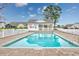 Community pool with crystal clear water and a lifeguard station available to residents and guests at 1527 Hallborough Dr., Surfside Beach, SC 29575