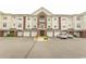 Well-maintained condo building with garages, landscaping, and ample parking at 2241 Waterview Dr. # 315, North Myrtle Beach, SC 29582