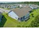 Aerial view of a home featuring a screened porch and deck at 2492 Goldfinch Dr., Myrtle Beach, SC 29577