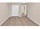 Bedroom featuring vinyl floors, neutral paint, and large closet at 2546 Whetstone Ln., Myrtle Beach, SC 29579