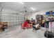 Spacious two-car garage providing ample room for parking and storage at 309 Rycola Circle, Surfside Beach, SC 29575