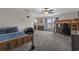 Large, open bedroom with a bunk bed, queen bed, and plenty of space to relax at 3620 Diamond Stars Way, Little River, SC 29566