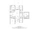 Floor plan of home with dimensions and layout of rooms, including bedrooms, bathrooms, and living spaces at 3620 Diamond Stars Way, Little River, SC 29566
