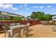 Back deck with waterfront view, perfect for outdoor dining or relaxing at 425 Mallard Lake Circle, Surfside Beach, SC 29575