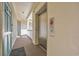 Building hallway with a carpeted floor, elevator, and unit doors at 4350 Intercoastal Dr. # 2402, Little River, SC 29566