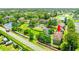 Aerial view of the property and surrounding area at 500 Myrtle Greens Dr. # D, Conway, SC 29526