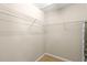 Interior view of a carpeted walk-in closet with wire shelving at 500 Myrtle Greens Dr. # D, Conway, SC 29526