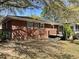 Backyard with brick house and access ramp at 505 1St Ave. S, North Myrtle Beach, SC 29582