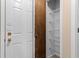 Pantry with white wire shelves and a bi-fold door at 510 Fairwood Lakes Dr. # 19-Q, Myrtle Beach, SC 29588