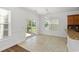 The breakfast nook has sliding glass doors to the porch and large windows for natural light at 5146 Fairmont Ln., Myrtle Beach, SC 29579
