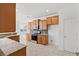 The kitchen has stainless steel appliances, granite countertops, and wood cabinets at 5146 Fairmont Ln., Myrtle Beach, SC 29579