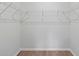 Spacious walk-in closet with wire shelving, providing an organized storage solution for the home at 5310 Knobcone Loop # B, Myrtle Beach, SC 29577
