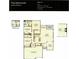Open-concept floor plan featuring a 3-car garage, bedrooms, and a great room at 6080 Zoe Way, Myrtle Beach, SC 29588