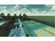 Rendering of community tennis and pickleball courts at 6080 Zoe Way, Myrtle Beach, SC 29588
