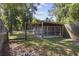 View of the large outdoor kennel at 62 Warbler St., Georgetown, SC 29440